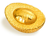 奧運(yùn)鳥(niǎo)巢黃金產(chǎn)品珠寶攝影案例